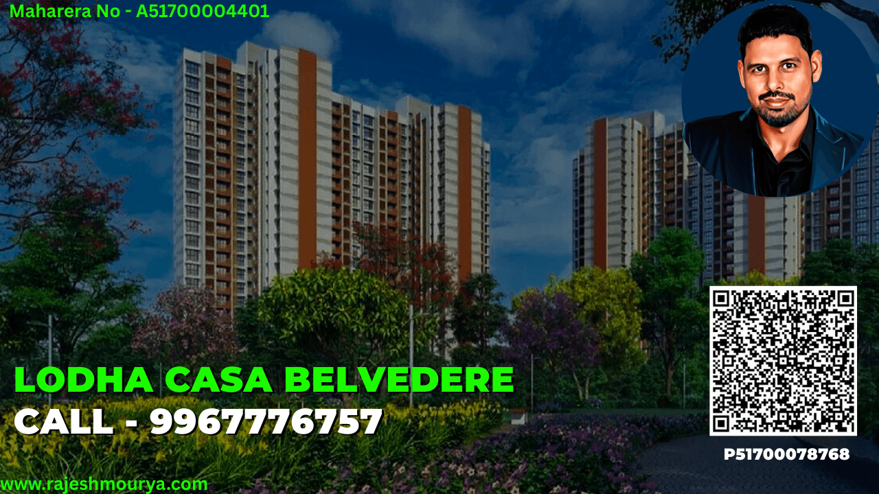 Exterior of Lodha Casa Belvedere, a new residential launch in Lodha Casa Premier