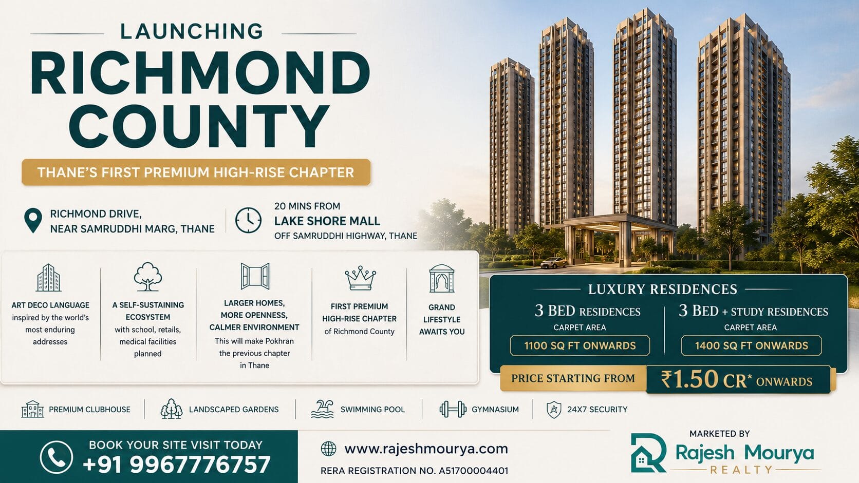 Lodha 3 Bhk Richmond County
