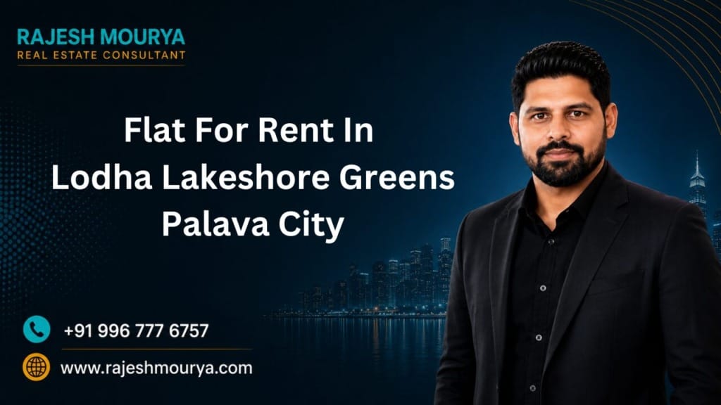 Flat For Rent In Lodha Lakeshore Greens Palava City