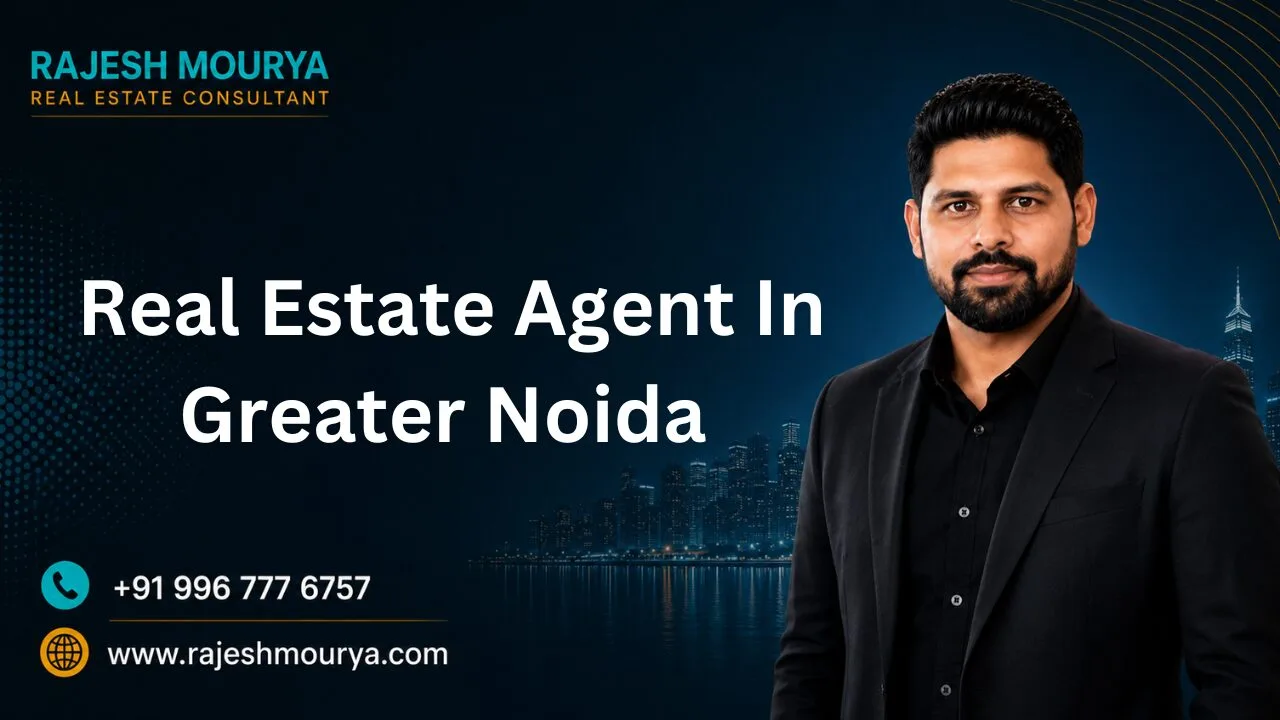 Top Best Real Estate Agent In Greater Noida is Rajesh Mourya