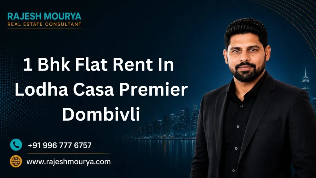 1 Bhk Flat Rent In Lodha Casa Premier Dombivli