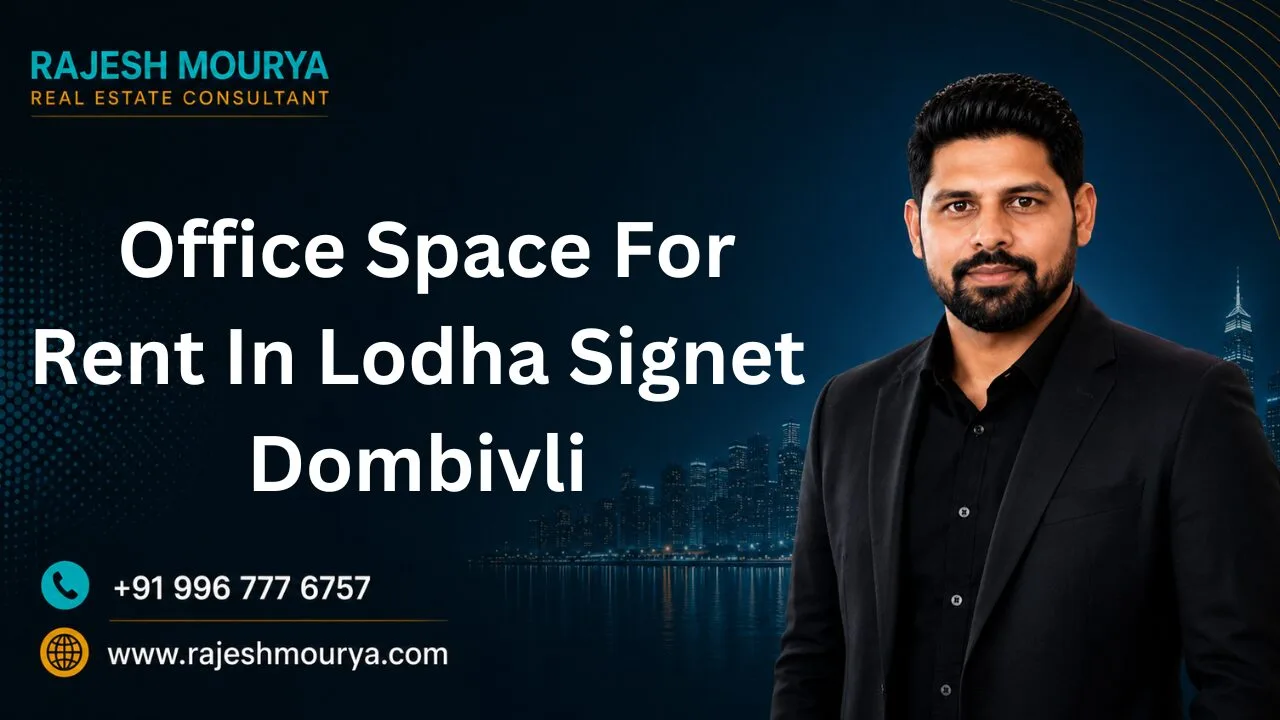 Office Space For Rent In Lodha Signet Premier Dombivli