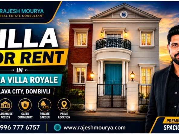 Villa For Rent In Lodha Villa Royale PALAVA