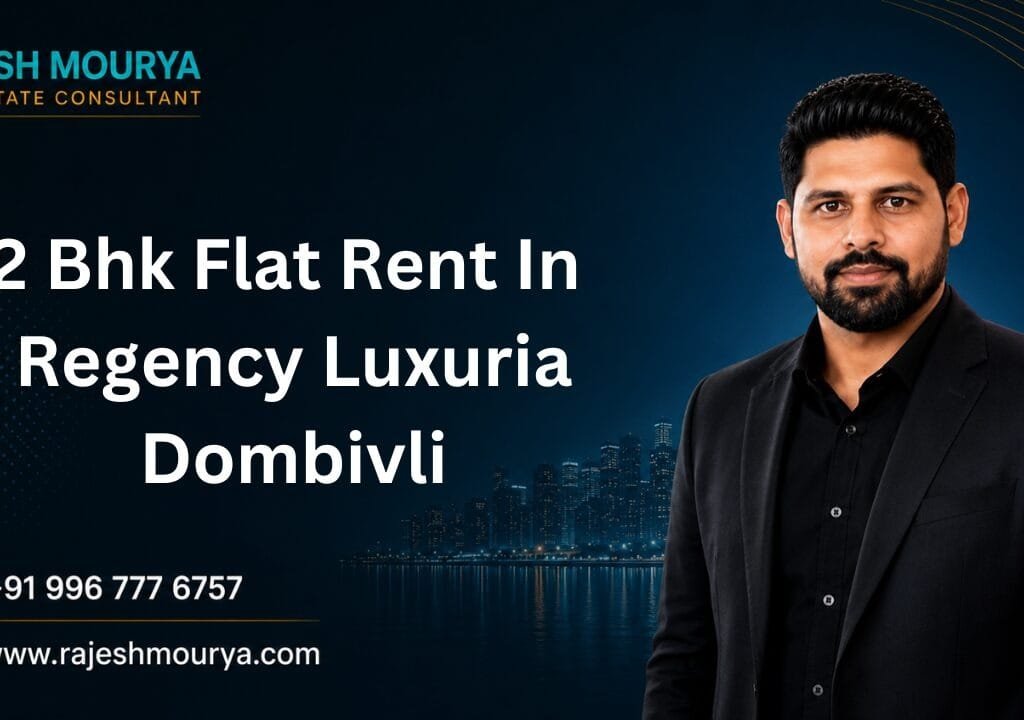 2 Bhk Flat Rent In Regency Luxuria Dombivli