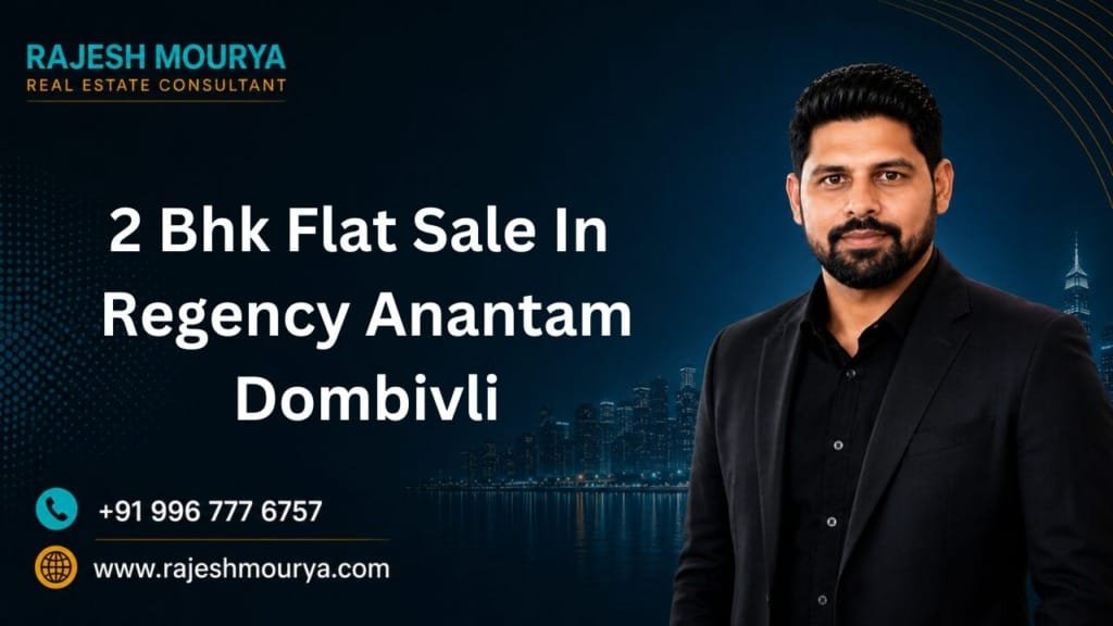 2 Bhk Flat Sale In Regency Anantam Dombivli