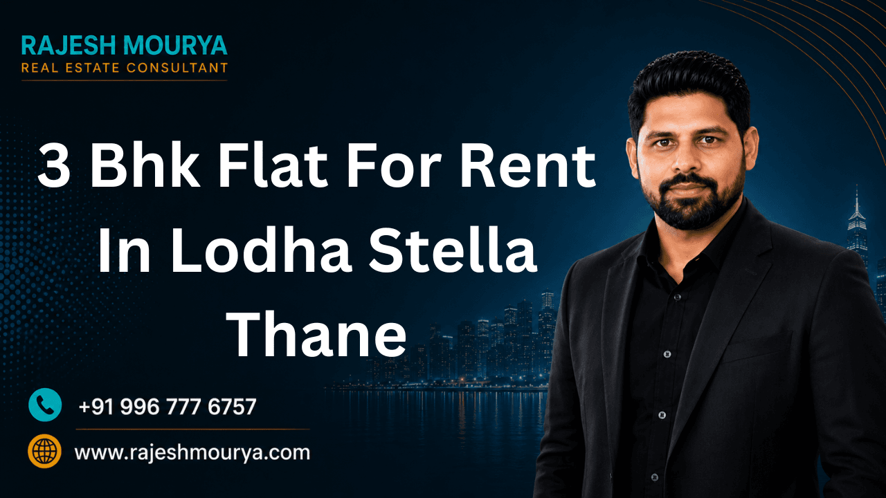 3 Bhk Flat For Rent In Lodha Stella Thane