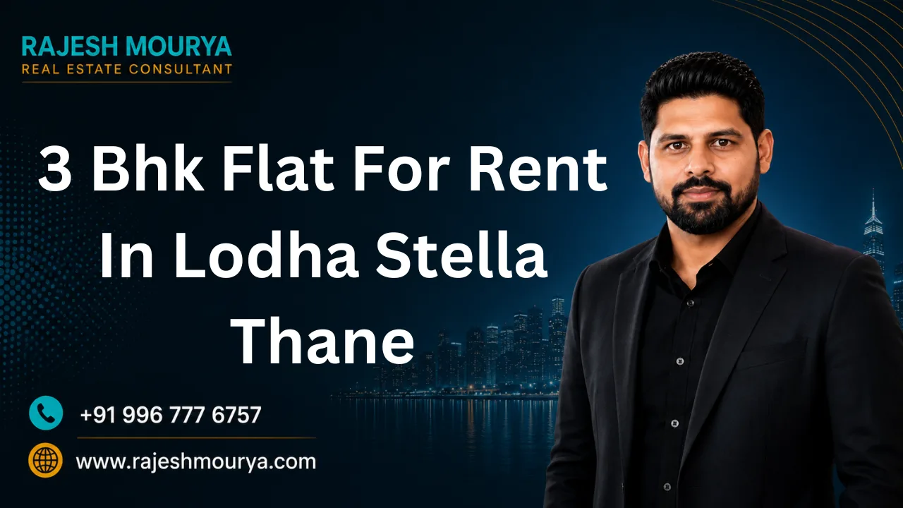 3 Bhk Flat For Rent In Lodha Stella Thane