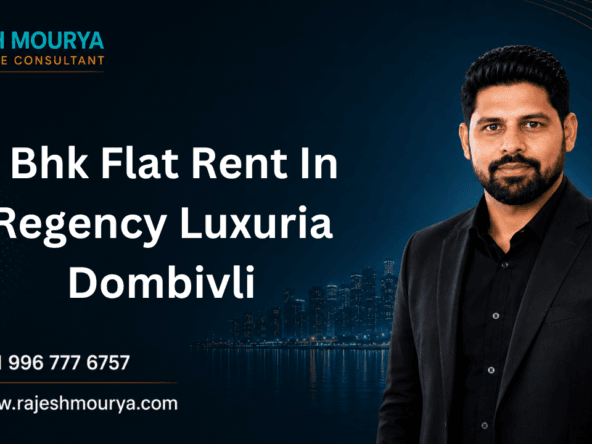 3 Bhk Flat Rent In Regency Luxuria Dombivli