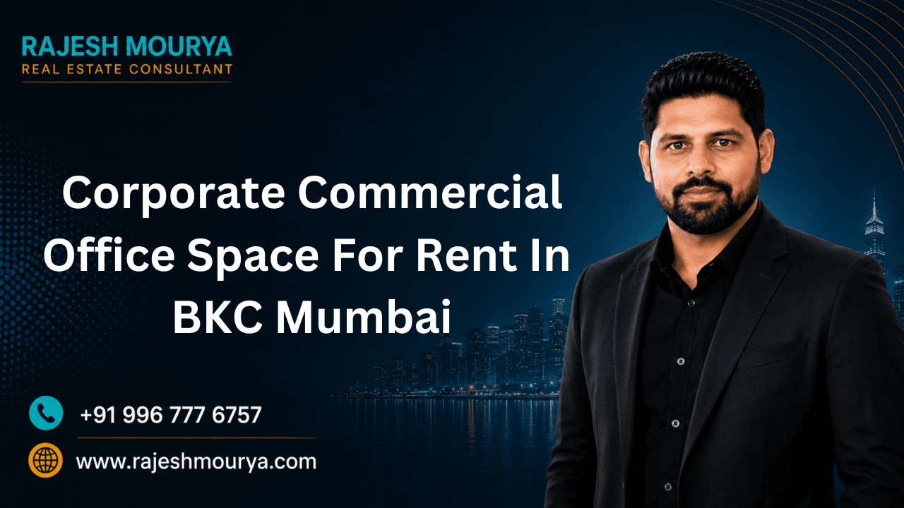 Corporate Commercial Office Space For Rent In BKC Mumbai