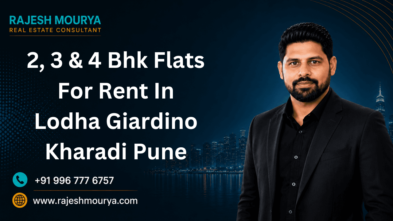 2, 3 & 4 Bhk Flats For Rent In Lodha Giardino Kharadi Pune