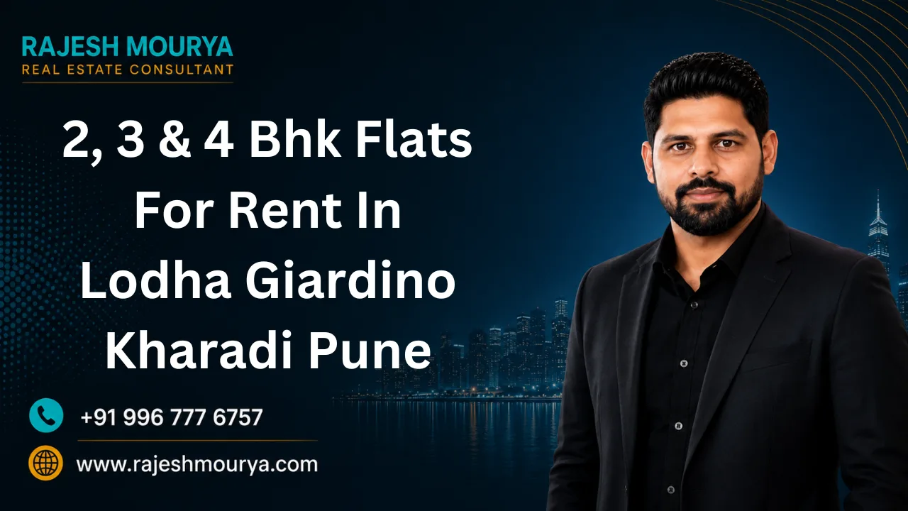 2, 3 & 4 Bhk Flats For Rent In Lodha Giardino Kharadi Pune