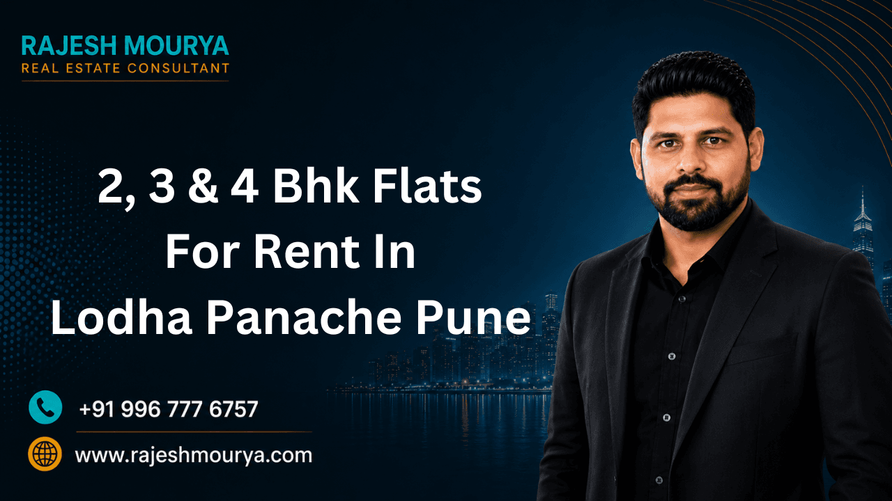 2, 3 & 4 Bhk Flats For Rent In Lodha Panache Pune
