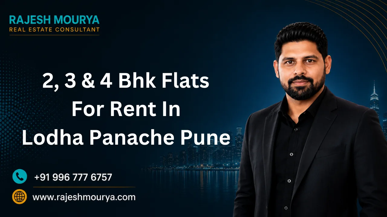 2, 3 & 4 Bhk Flats For Rent In Lodha Panache Pune