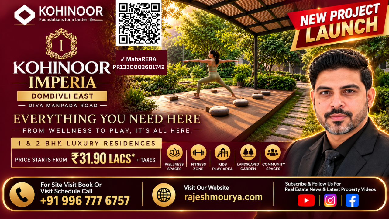 Kohinoor Imperia Dombivli East new project launch residential flats