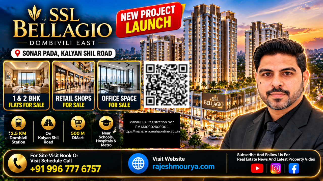 SSL Bellagio Dombivli East new project launch residential flats